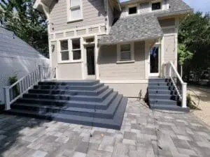 custom paver driveway