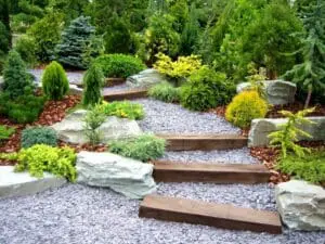 outdoor carpentry steps