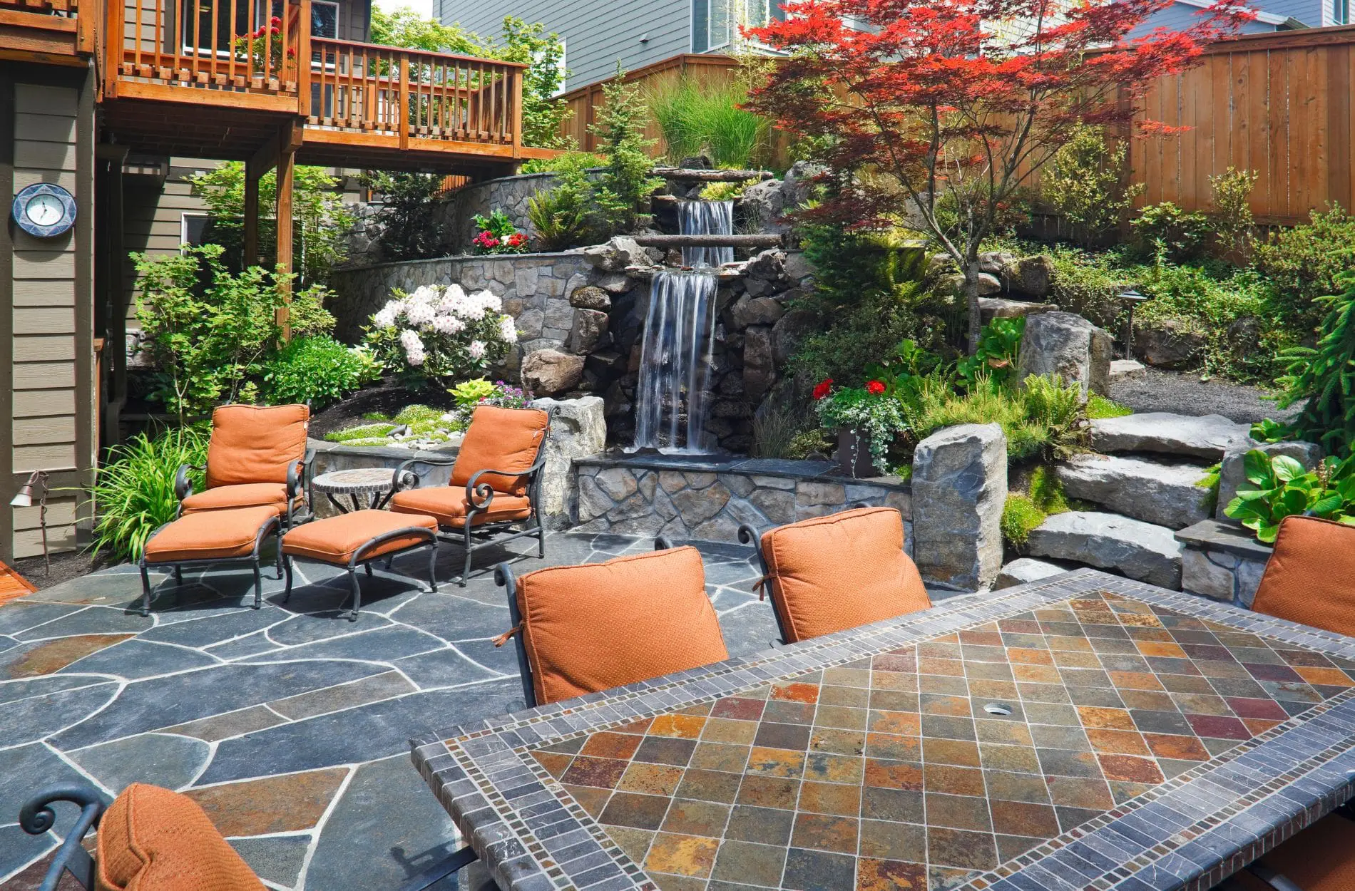 outdoor living space