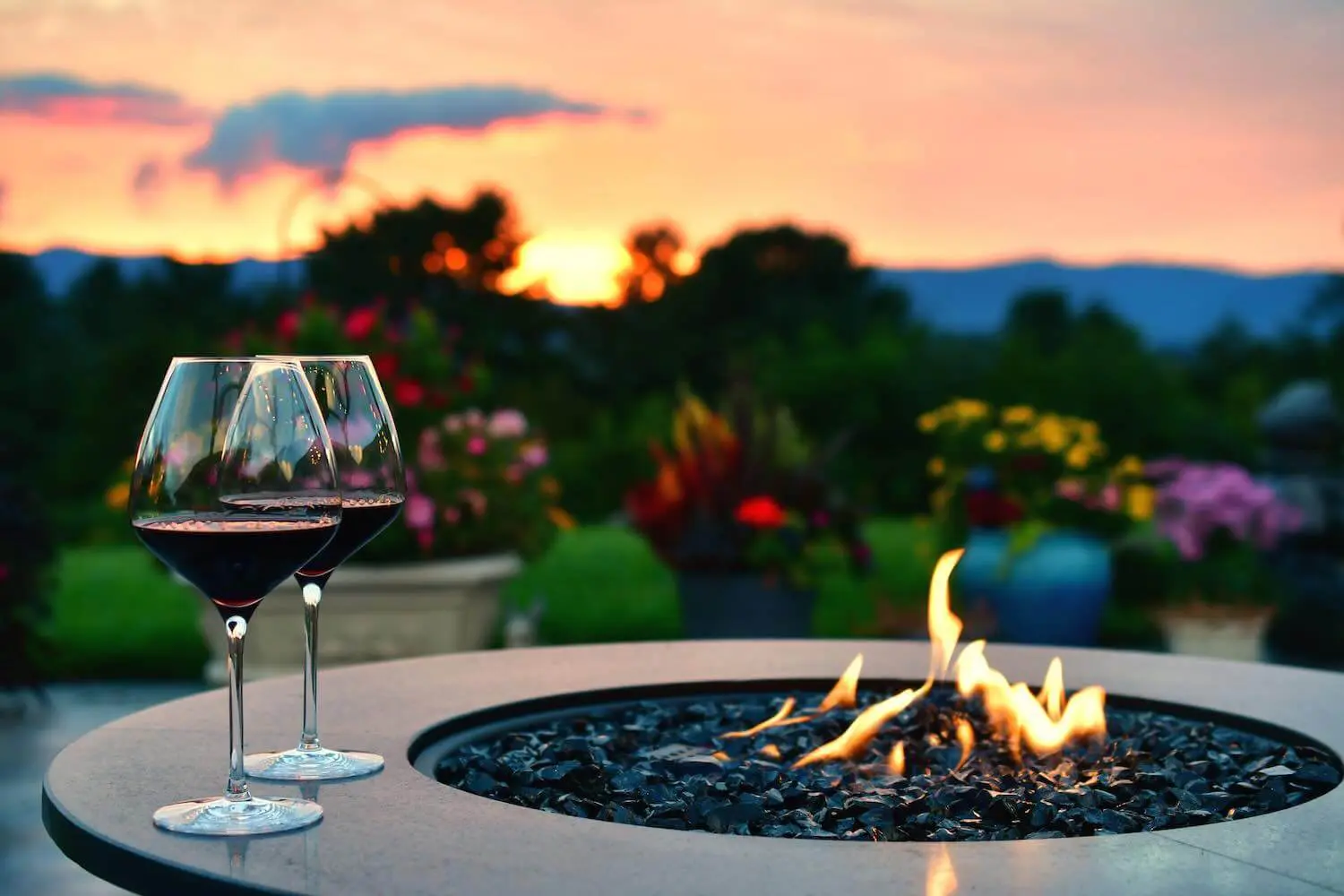 outdoor design features perfect for wine country