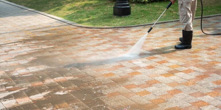 pressure washing